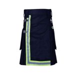 Men's Navy Blue Firefighter Kilt