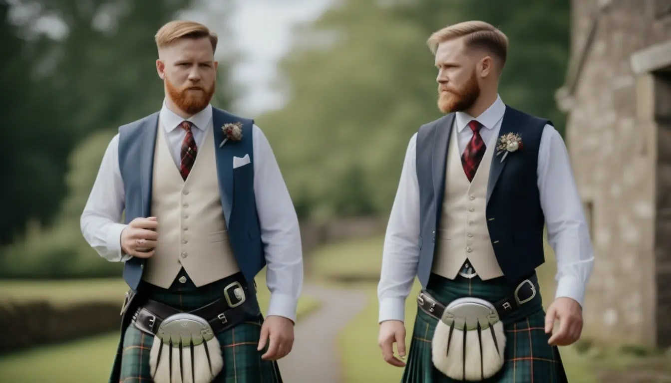 Men's Wedding kilts