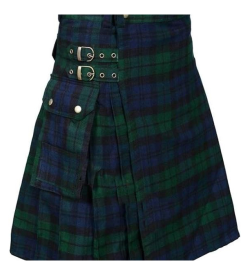 Classic Kids' Black Kilt