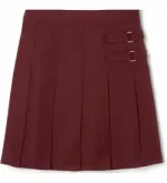 Classic Kids' Burgundy Kilt Front side