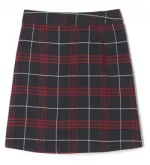 Classic Kids' Red and Black Tartan Kilt Back side