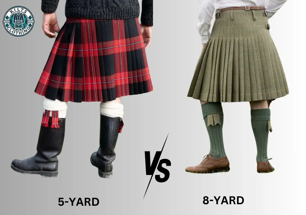 5-Yard vs 8-Yard kilts