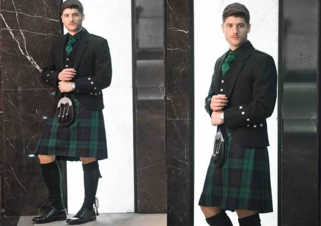 Black Watch Tartan in Men Fashion