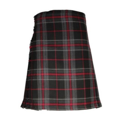 Black and Red Tartan Wool Traditional Kilt