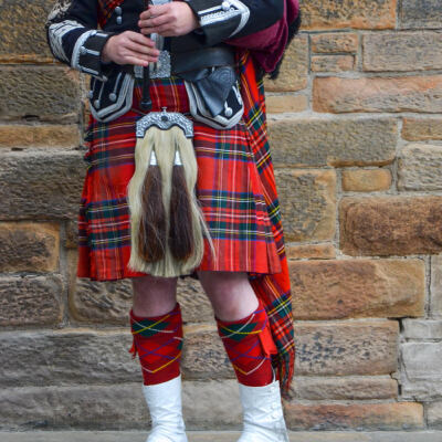 Kilts for Kids - Traditional Scottish Bagpiper Kilt Set