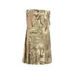 Multicam Tactical Kilt with Cargo Pockets and Reinforced Stitching - Image 2