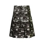 Grey and White Urban Camouflage Tactical Kilt - Image 2