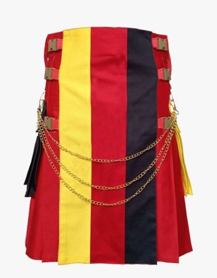 German Flag Tricolor Kilt