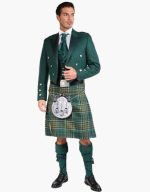 Irish County Handmade Prince Charlie Kilt Outfit