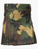 Women’s Woodland Camo Utility Mini Kilt